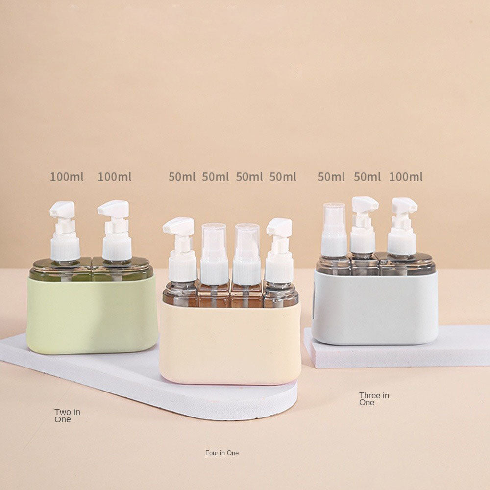 4-In-1 Travel Refillable Bottle