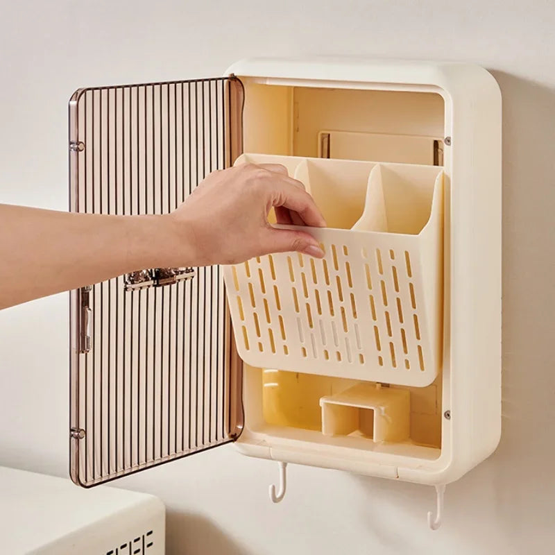 Wall Mounted Kitchen Utensils Box