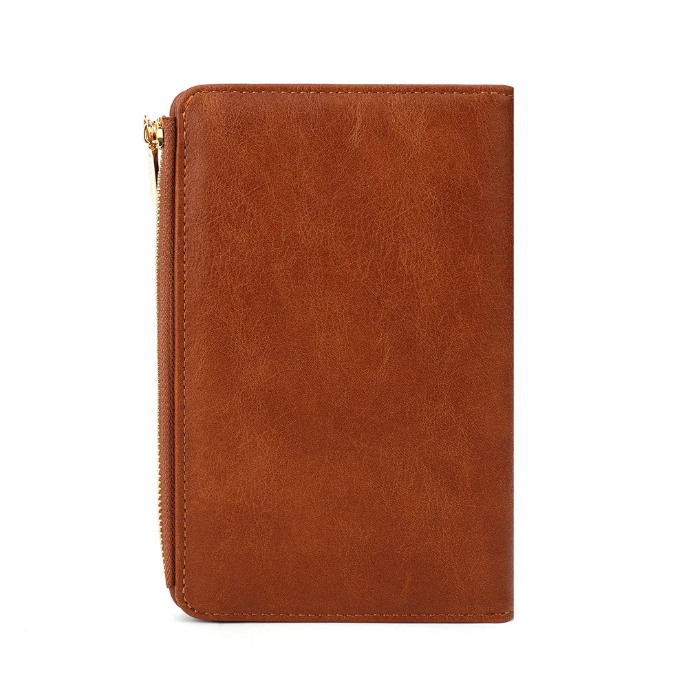 RFID Blocking Leather Card Wallet