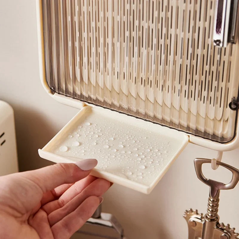 Wall Mounted Kitchen Utensils Box