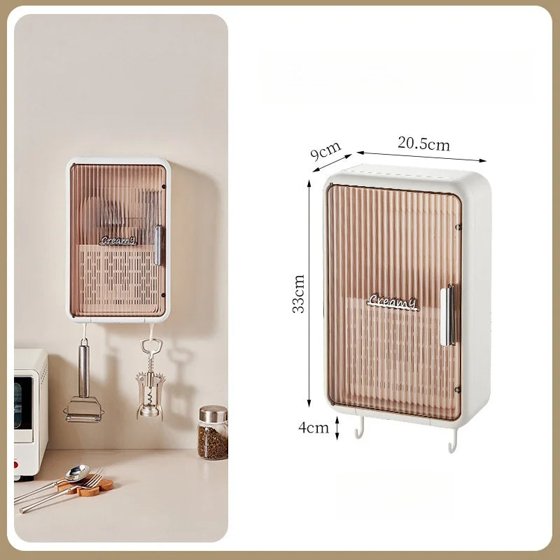 Wall Mounted Kitchen Utensils Box
