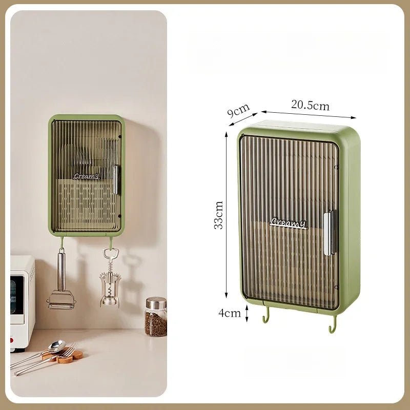 Wall Mounted Kitchen Utensils Box
