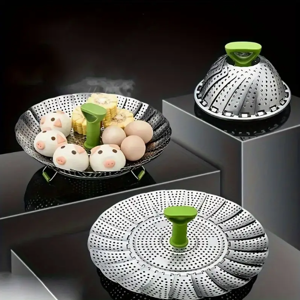 Stainless Steel Folding Steaming Rack