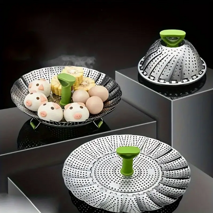 Stainless Steel Folding Steaming Rack