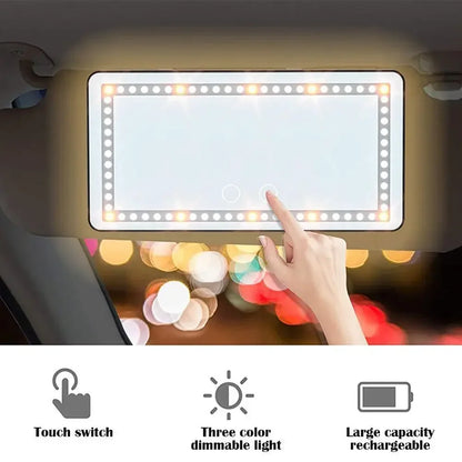 Sun Visor Makeup Mirror