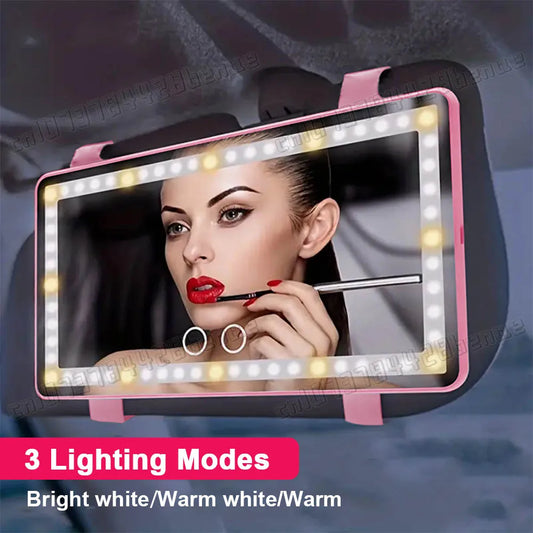 Sun Visor Makeup Mirror