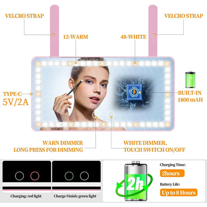 Sun Visor Makeup Mirror