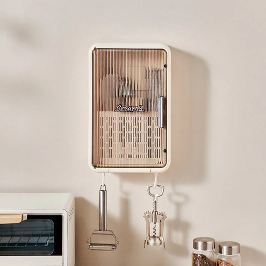 Wall Mounted Kitchen Utensils Box